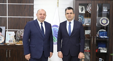 Milletvekili Burak Dalgın’dan Gönen Belediye Başkanı İbrahim Palaz’a Ziyaret