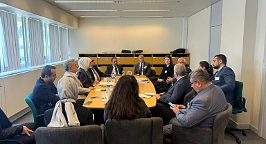 Milletvekili Mustafa Canbey, Strasbourg’da Ahıska Türkleri Heyetiyle Buluştu