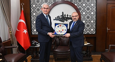 Orman Genel Müdürü Bekir Karacabey, Balıkesir Valisi İsmail Ustaoğlu’nu Ziyaret Etti