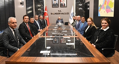 ‘Turizm Haftası’ Etkinlikleri Kapsamında Balıkesir Valisi İsmail Ustaoğlu’na Ziyaret