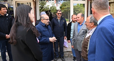 Vali İsmail Ustaoğlu, Balya'da Vatandaşlarla Buluştu