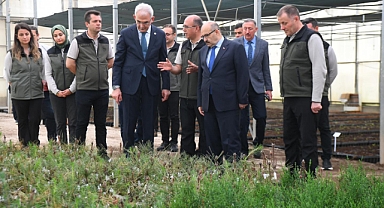 Vali Ustaoğlu ve Genel Müdür Karacabey’den Balıkesir Orman Fidanlık Müdürlüğü’ne Ziyaret