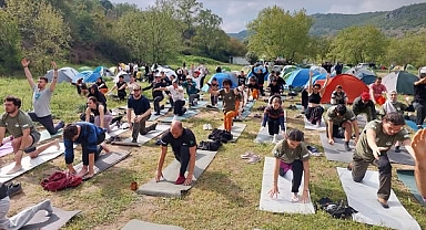 18 İlden Gelen Doğa ve Spor Tutkunları Kepsut’ta Buluştu