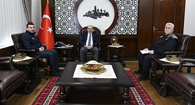 AFAD Genel Müdürü Ahmet Nehar Poçan’dan Vali İsmail Ustaoğlu’na Ziyaret