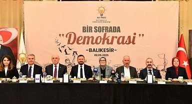 AK Parti Balıkesir’den ‘Bir Sofrada Demokrasi’ buluşması