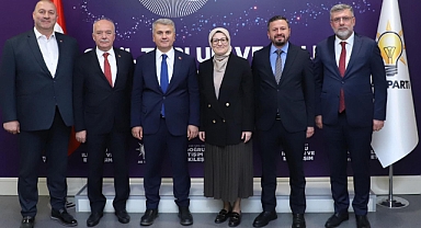 AK Parti Balıkesir Heyetinden Genel Merkez’e Ziyaret