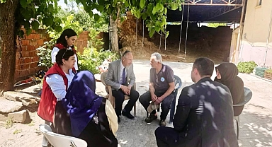 Altıeylül Belediyesi’nden Acılı Aileye Destek Ziyareti