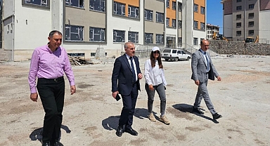 Altıeylül’de Eğitim Yatırımları Yerinde Takip Ediliyor: Okul İnşaatlarında İnceleme