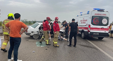 Balıkesir-Bursa Karayolu’nda Çift Taraflı Kaza: 2 Kişi Yaralandı