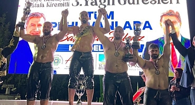 Balıkesir Büyükşehir Belediyesporlu Pehlivanlardan Fethiye’de 3 Madalya