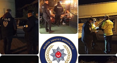 Balıkesir’de Aranan Şahıslar Yakalandı, Uyuşturucu ve Silah Ele Geçirildi