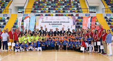 Balıkesir’de Geleneksel Çocuk Oyunları Müsabakaları Renkli Görüntülere Sahne Oldu