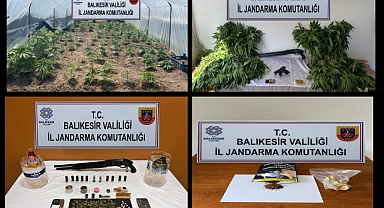 Balıkesir'de Zehir Tacirlerine Şafak Operasyonu: 3 İlçede Uyuşturucu Serasına Baskın