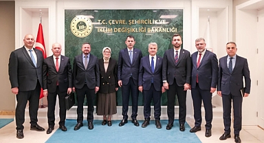 Balıkesir Heyetinden Bakan Kurum’a Ziyaret: Ortak Projeler ve Gelecek Planları Masaya Yatırıldı