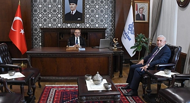 Balıkesir’in Yeni Vali Yardımcılarından Vali Ustaoğlu’na Ziyaret