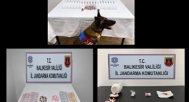 Balıkesir Jandarmasından Uyuşturucuya Geçit Yok: 11 Binden Fazla Sentetik Hap Ele Geçirildi