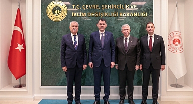 Başkan Ahmet Akın’dan Ankara Temasları: Bakan Murat Kurum ile Yerel Yönetim Sorunları Masaya Yatırıldı