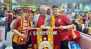 Başkan Dursun Mirza, Galatasaray’ın Şampiyonluk Coşkusunu Bandırmalılarla Yaşadı