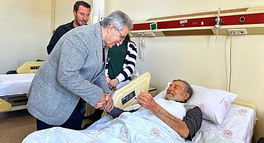 Başkan Mirza’dan Ahmet Mekin’e Ziyaret: “Yeşilçam’ın Değerine Acil Şifalar Diliyoruz”