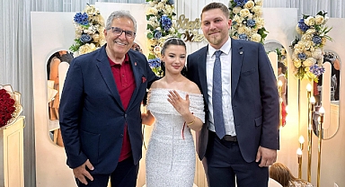 Başkan Mirza Genç Çiftin Nişan Törenine Katıldı: “Mutluluklarına Şahit Olduk”