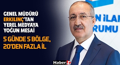 Bik Genel Müdürü Cavit Erkılınç’tan Yerel Medyaya Yoğun Mesai: 5 Günde 5 Bölge, 20'den Fazla İl