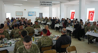 Burhaniye Topçu Tabur Komutanlığı’nda Şehit Aileleri ve Gaziler İçin Buluşma Düzenlendi