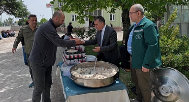 DSİ 25. Bölge Müdürlüğü’nde Çayırhisar Yerleşkesinde Pilav Hayrı Gerçekleştirildi