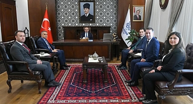 Dünya Çevre Haftası’nda Anlamlı Ziyaret: İl Müdürü Kadir Kandemir’den Vali Ustaoğlu’na Nezaket Ziyareti