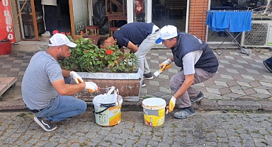 Edremit Belediyesi’nden Güre İskele Mevkii’ne Estetik Dokunuş