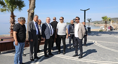 Edremit’te Hizmet Sahada Şekilleniyor: Başkan Mehmet Ertaş Güre Mahallesi’nde İncelemelerde Bulundu