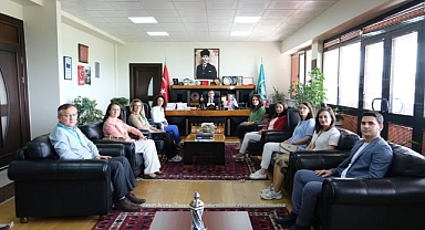 Hemşireler Günü’nde Anlamlı Ziyaret: BAÜN Heyeti Rektör Oğurlu ile Bir Araya Geldi