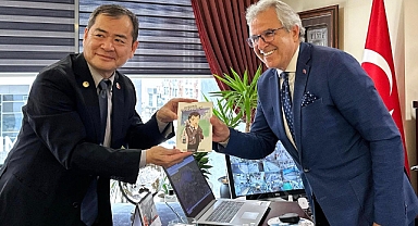 Japon Deprem Uzmanı Yoshinori Moriwaki Bandırma Belediyesi’ni Ziyaret Etti