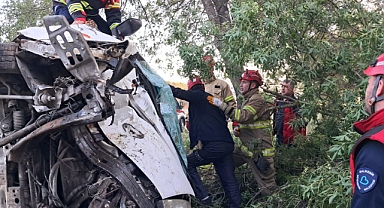 Manisa-Balıkesir Karayolu’nda Korkutan Kaza
