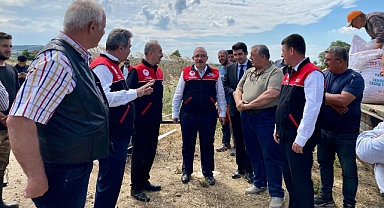 Manyas’ta Çeltik Tohumları Drone ile Buluştu: Modern Tarımda Yeni Adım