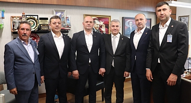 Mustafa Canbey, Savaştepe Heyetini Gazi Meclis’te Ağırladı