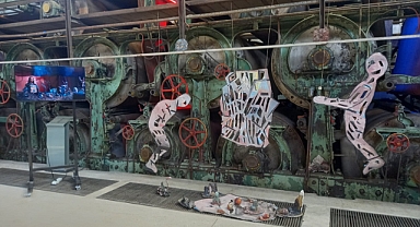 “Palimpsest: Kağıt Enstalasyon” Sergisi Sanatseverlerle Buluştu