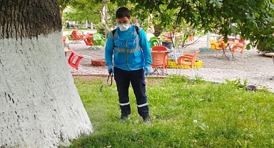 Susurluk’ta Haşere İlaçlama Çalışmaları Aralıksız Devam Ediyor