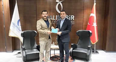 TÜGVA Balıkesir İl Temsilcisi’nden Balıkesir Ticaret Odası’na Ziyaret