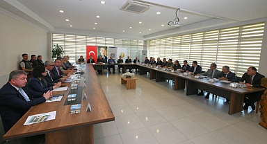 Vali İsmail Ustaoğlu Başkanlığında Orman Yangınlarıyla Mücadele Toplantısı Gerçekleştirildi