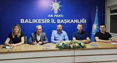 AK Parti Balıkesir Teşkilatı'nda Haftalık Olağan Toplantı Gerçekleştirildi