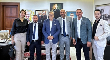 Anahtar Parti Bandırma Teşkilatı’ndan Dursun Mirza’ya Ziyaret