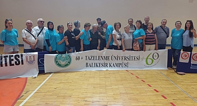 Balıkesir 60+ Tazelenme Üniversitesi’nden Isparta’daki Olimpiyatlarda Büyük Başarı