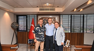 Balıkesir Büyükşehir Belediyesi’ne Tahtacı Kültür Dernekleri Federasyonu’ndan Ziyaret