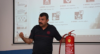 Balıkesir Büyükşehir'den Yangın Güvenliğine Yönelik Hayat Kurtaran Eğitim