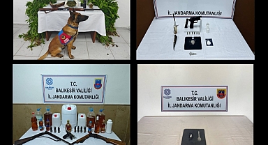 Balıkesir’de Uyuşturucu ve Kaçak İçki Operasyonu: 4 Tutuklama