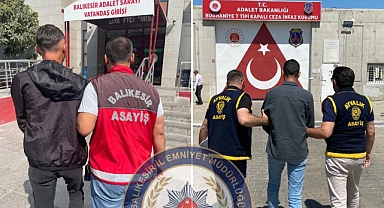 Balıkesir Emniyeti’nden Eş Zamanlı Operasyon: 54 Aranan Şahıs Yakalandı