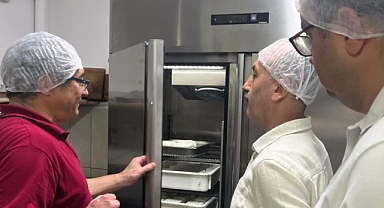 Balıkesir İl Tarım ve Orman Müdürü Dr. Hüseyin Düzgün, Havran'daki Keçi Sütü Butik İşletmesini Ziyaret Etti