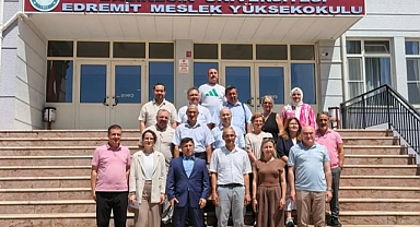 Balıkesir Üniversitesi Rektörü Prof. Dr. Yücel Oğurlu’dan Edremit MYO’ya Ziyaret