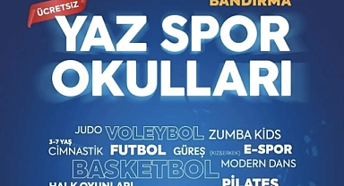 Bandırma’da Yaz Tatili Sporla ve Sanatla Renkleniyor: Ücretsiz Yaz Spor Okulları Başlıyor