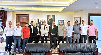 Bandırma Kent Konseyi ve Meclis Başkanları Başkan Dursun Mirza’yı Ziyaret Etti